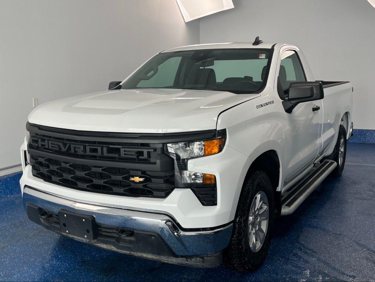 Used 2024 Chevrolet Silverado 1500 Regular Cab Long Box 2-Wheel Drive Work Truck for sale in Truro, NS