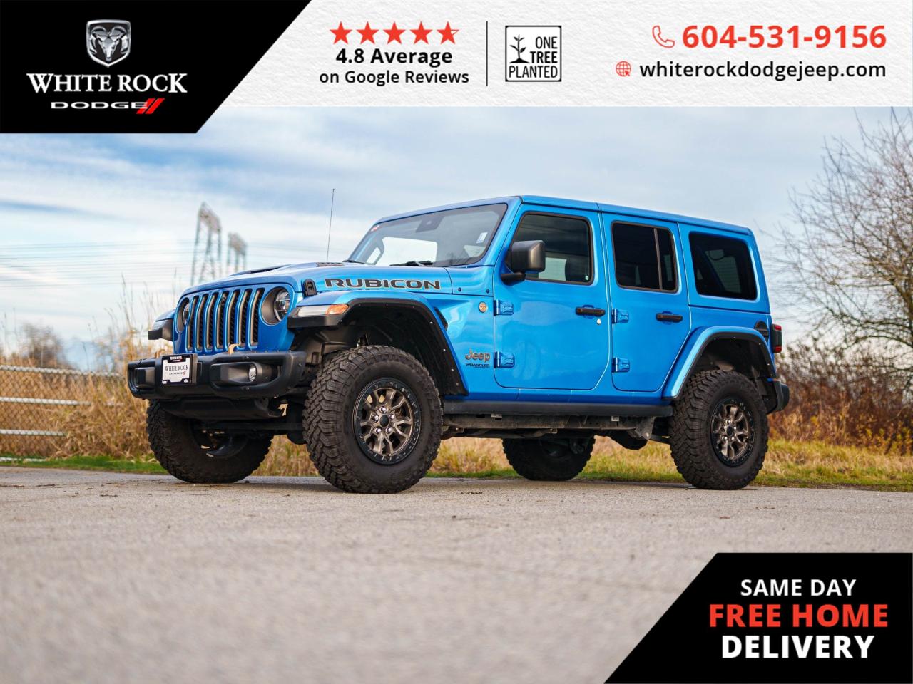 Used 2021 Jeep Wrangler UNLIMITED RUBICON 392 LOW KM | VALVED EXHAUST | 6.4L 392 HEMI | for sale in Surrey, BC