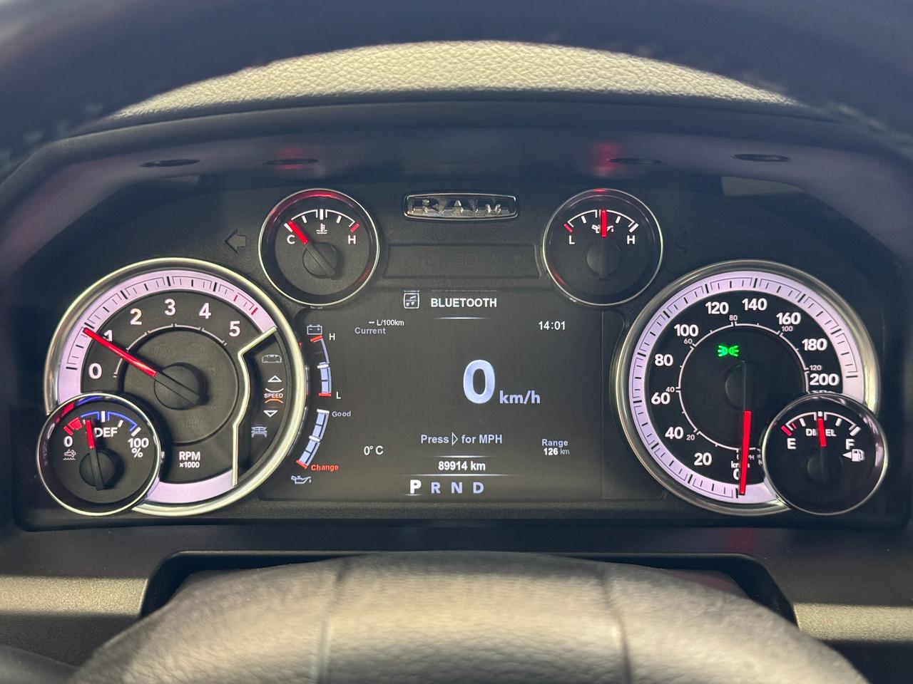 2017 RAM 1500 Big Horn 4x4 EcoDiesel+Remote Start+CLEAN CARFAX Photo
