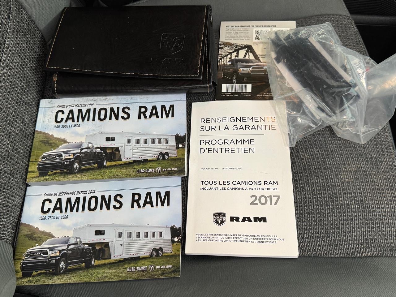 2017 RAM 1500 Big Horn 4x4 EcoDiesel+Remote Start+CLEAN CARFAX Photo