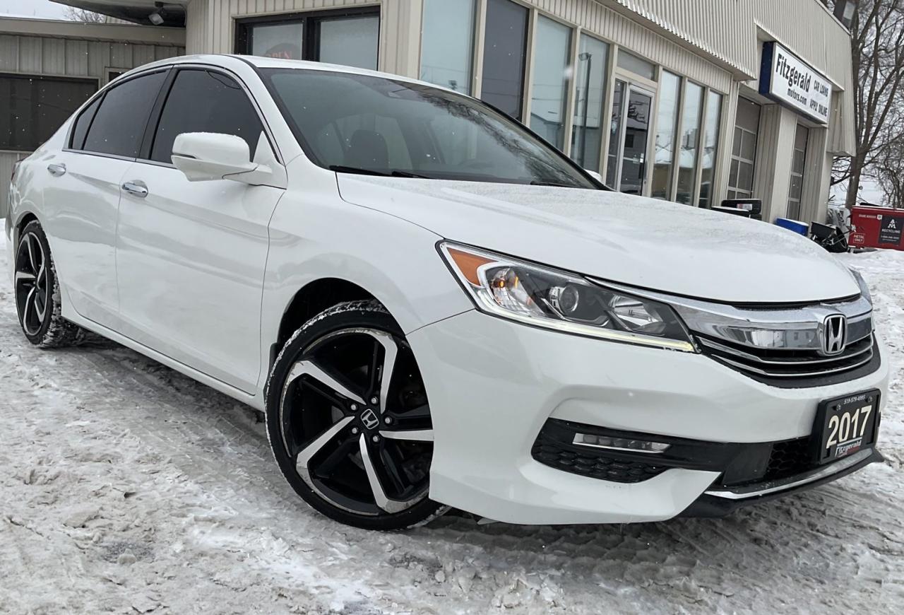 Used 2017 Honda Accord EX-L Sedan - LEATHER! BACK-UP/BLIND-SPOT CAM! SUNROOF! for sale in Kitchener, ON