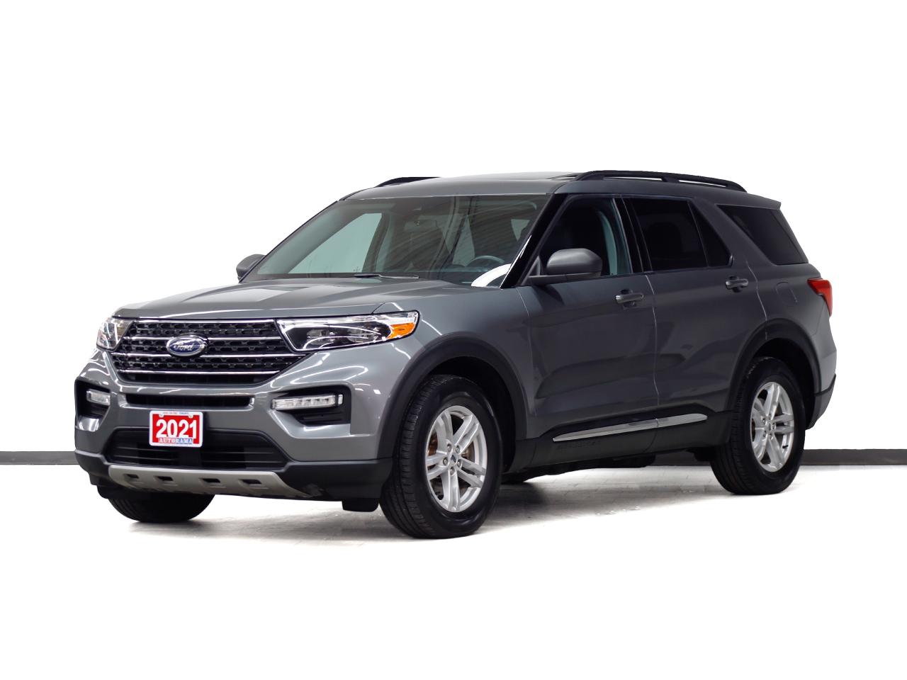 2021 Ford Explorer XLT | 4WD | Nav | Leather | Sunroof | CarPlay