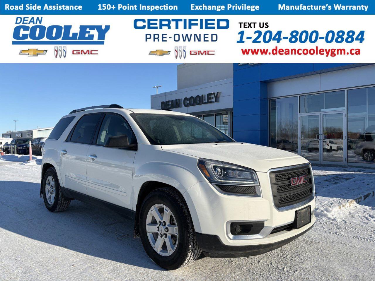 Used 2014 GMC Acadia SLE2 for sale in Dauphin, MB