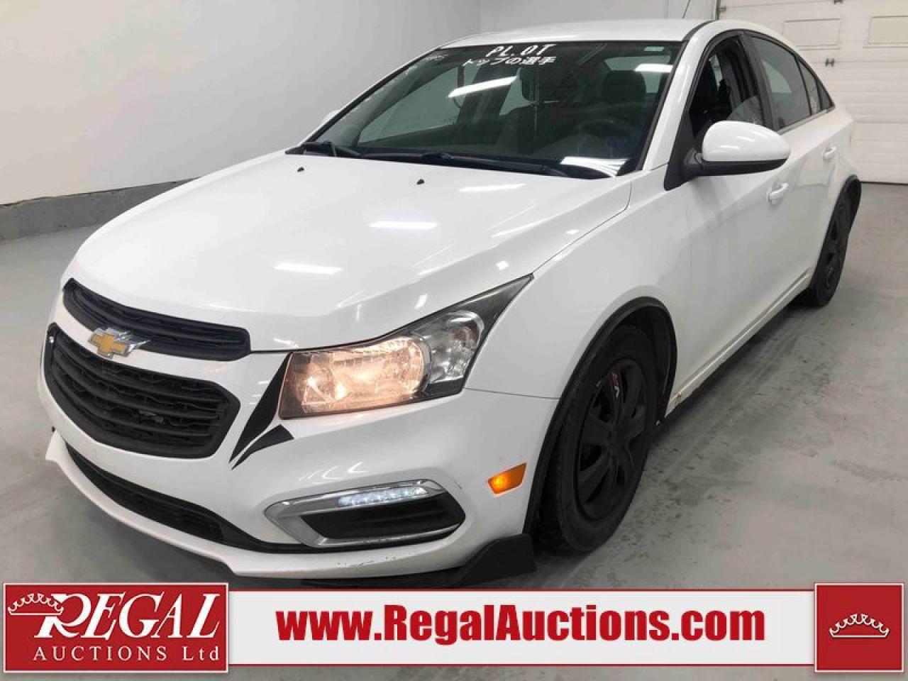 Used 2015 Chevrolet Cruze 1LT for sale in Calgary, AB