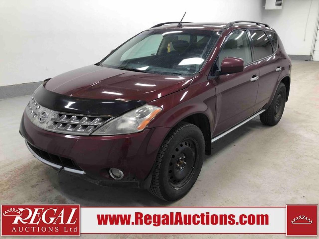 Used 2007 Nissan Murano SL for sale in Calgary, AB