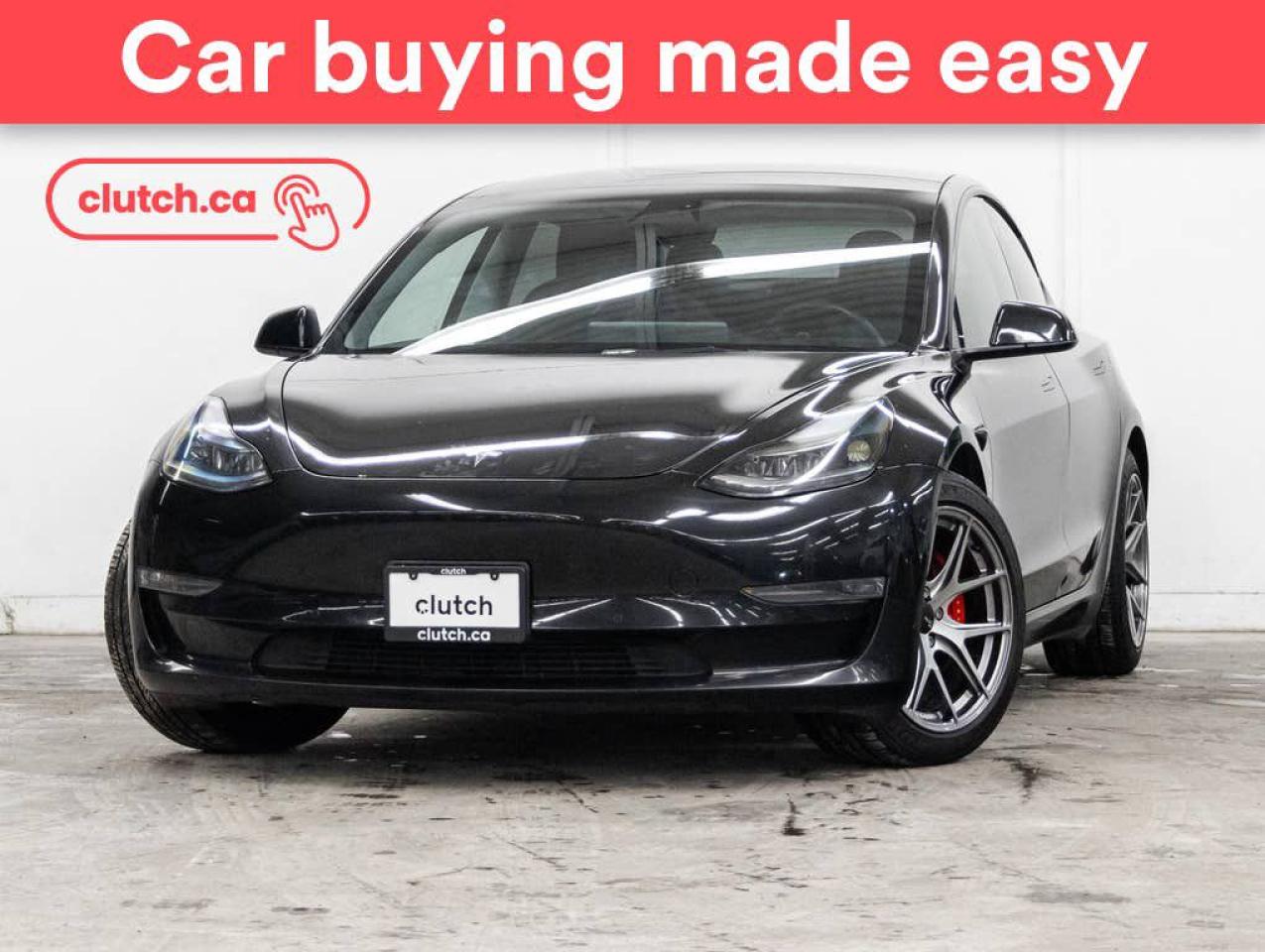 Used 2022 Tesla Model 3 Performance AWD w/ Autopilot, Nav, Glass Roof for sale in Toronto, ON