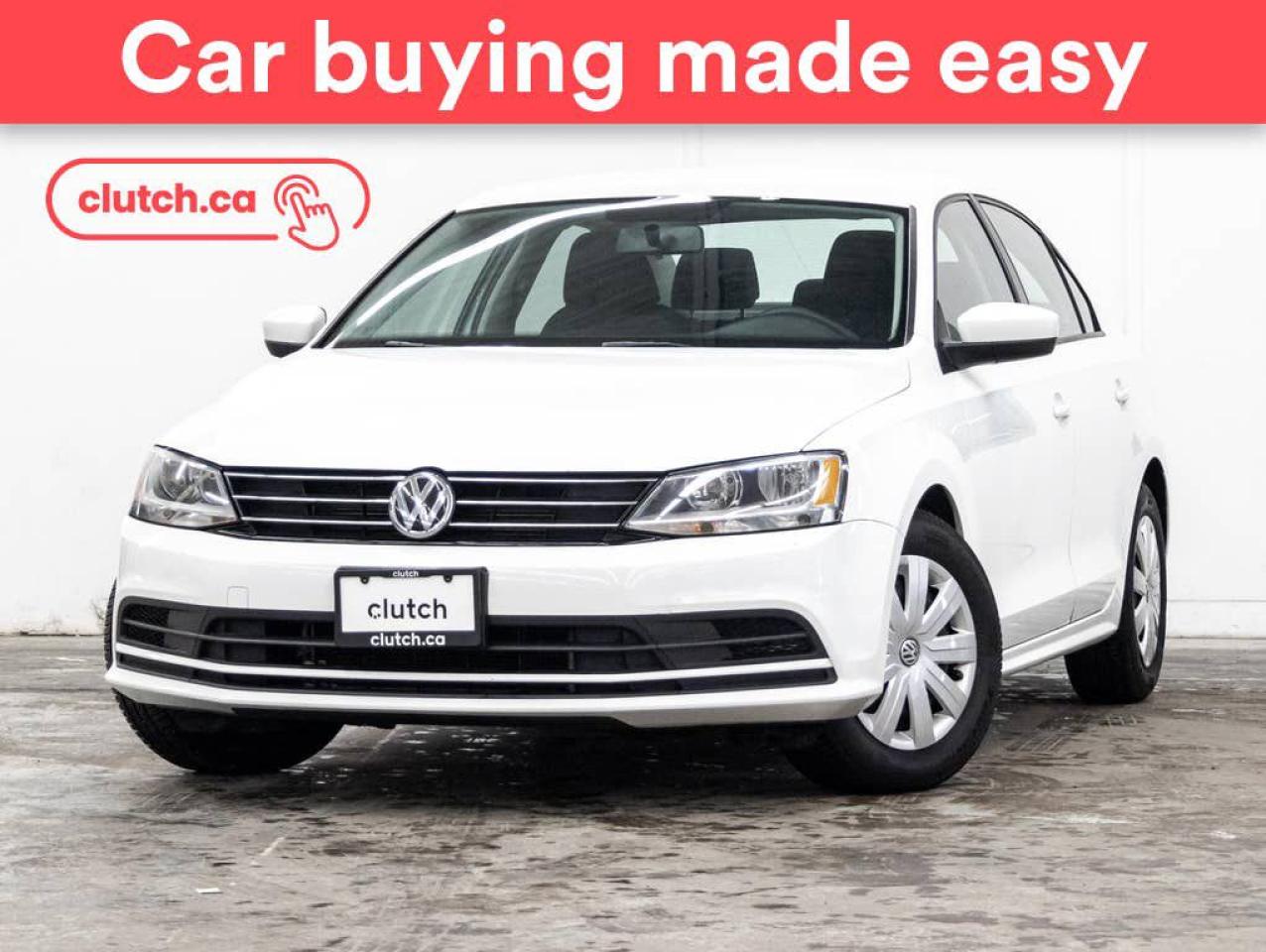 Used 2017 Volkswagen Jetta Trendline + w/ Heated Front Seats, Rearview Cam, A/C for sale in Toronto, ON