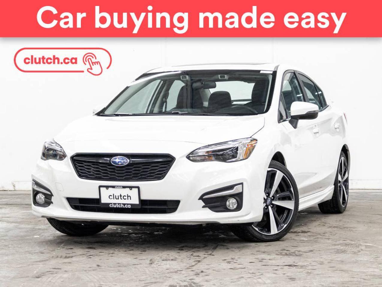 Used 2019 Subaru Impreza Sport-Tech AWD w/ EyeSight Pkg. w/ Apple CarPlay & Android Auto, Heated Steering Wheel, Heated Front Seats for sale in Toronto, ON