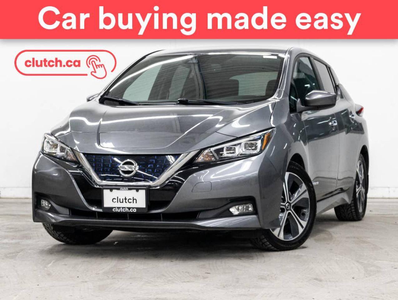 Used 2019 Nissan Leaf SV w/ Apple CarPlay & Android Auto, Heated Steering Wheel, Heated Front Seats for sale in Toronto, ON