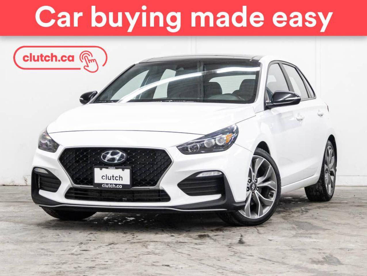 Used 2019 Hyundai Elantra GT N-Line Ultimate w/ Appel CarPlay & Android Auto, Panoramic Moonroof, Nav for sale in Toronto, ON