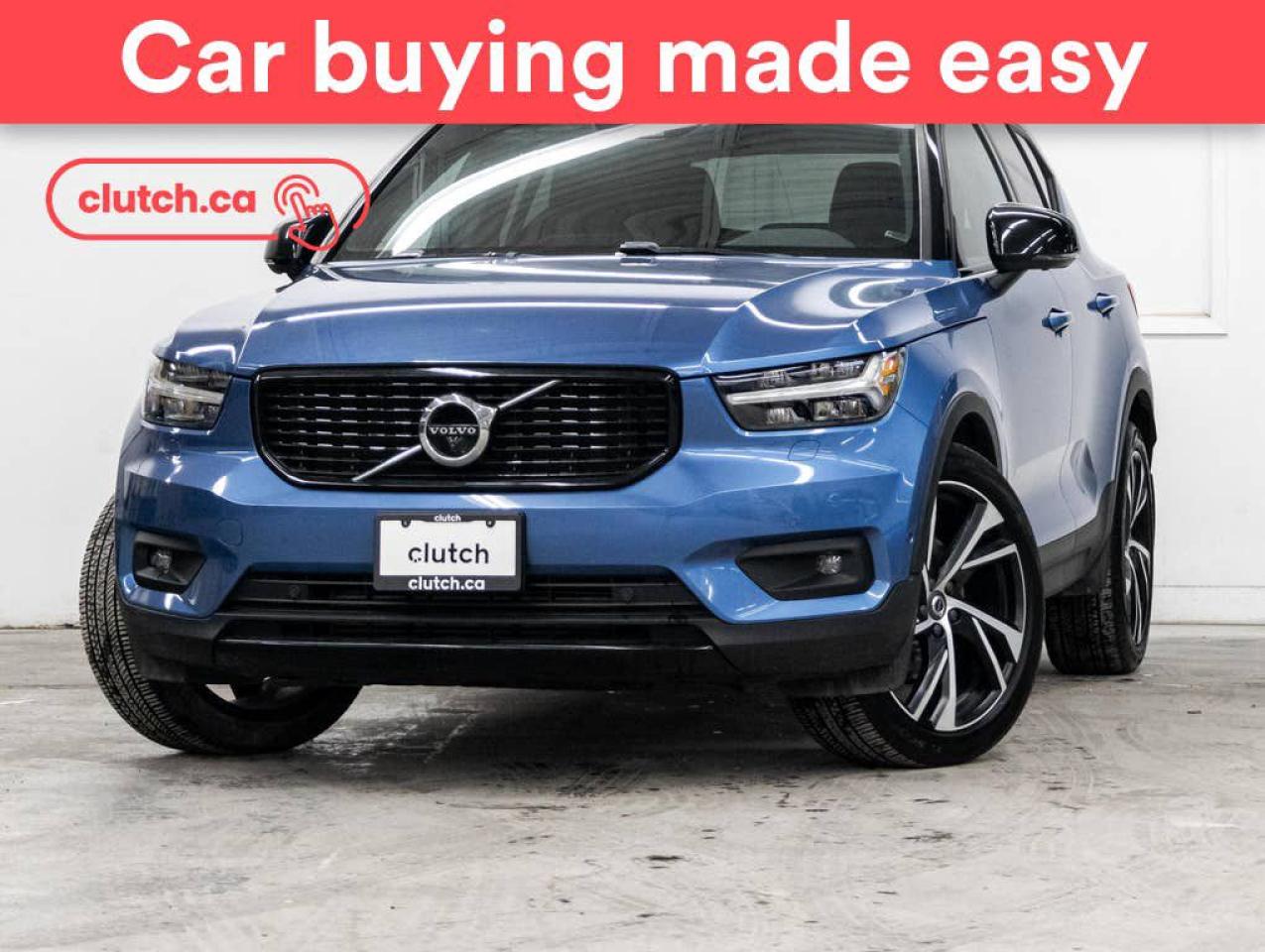 Used 2020 Volvo XC40 T5 R-Design AWD w/ Apple CarPlay & Android Auto, Dual Zone A/C, Panoramic Sunroof for sale in Toronto, ON