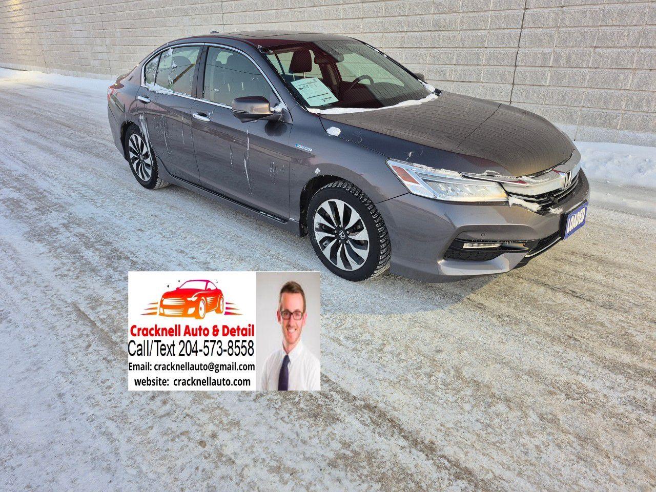 Used 2017 Honda Accord Hybrid Touring CVT Hybrid Sedan for sale in Carberry, MB