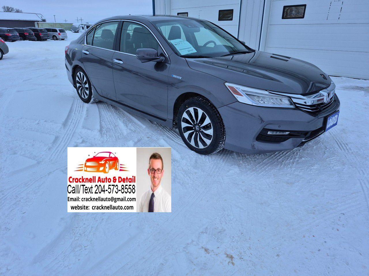 Used 2017 Honda Accord Hybrid Touring CVT Hybrid Sedan for sale in Carberry, MB