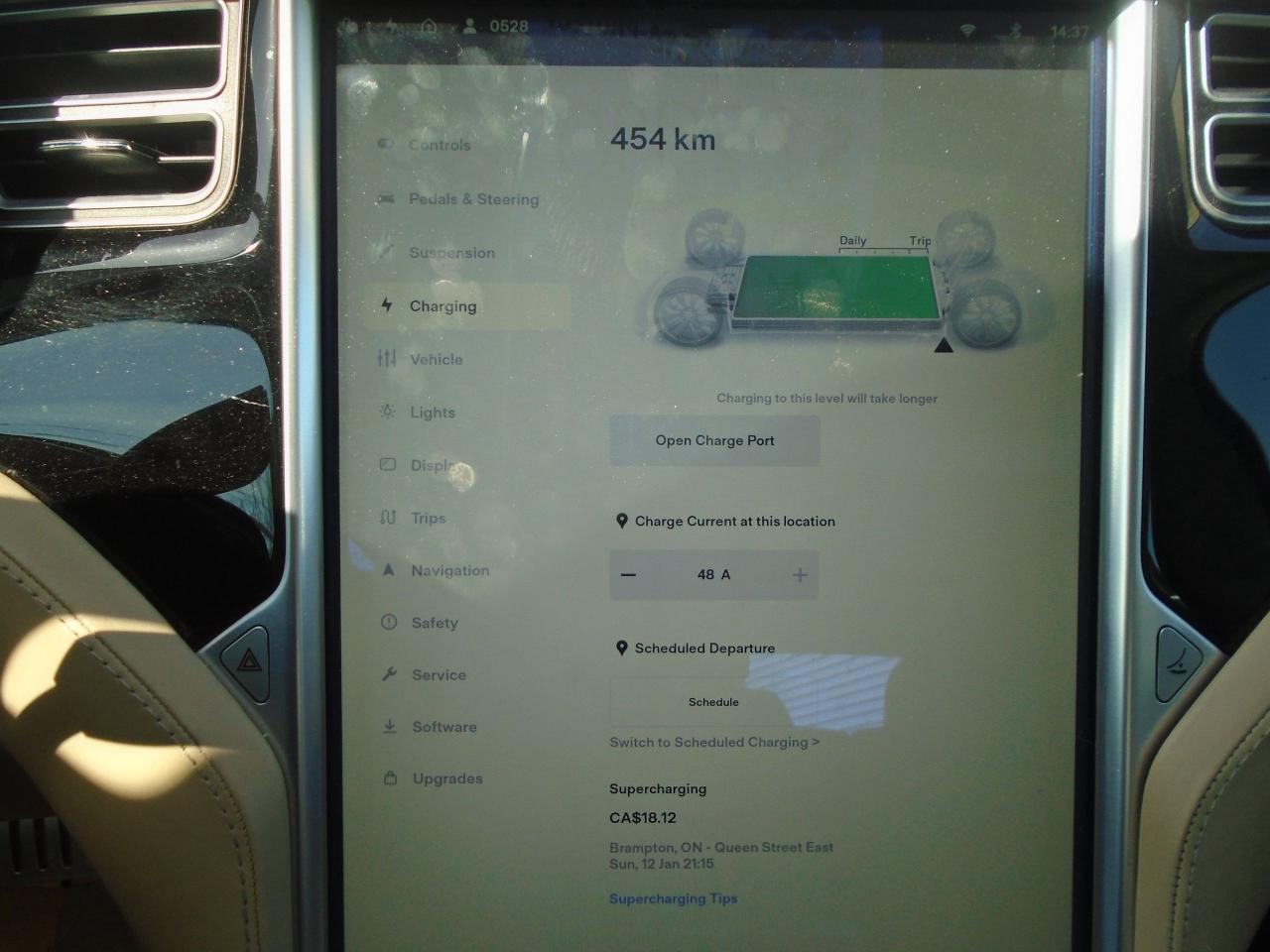 2014 Tesla Model S Sdn Performance 85 454KM FULL CHARGE - Photo #10