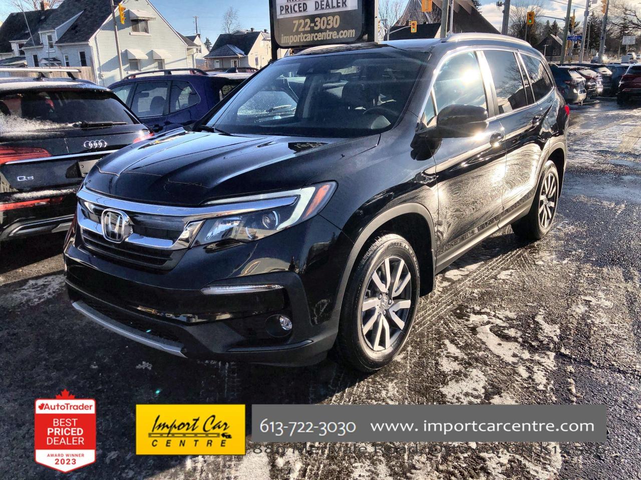 Used 2022 Honda Pilot EX-L Navi LEATHER, ROOF, HTD. SEATS & STEER. WHEEL for sale in Ottawa, ON