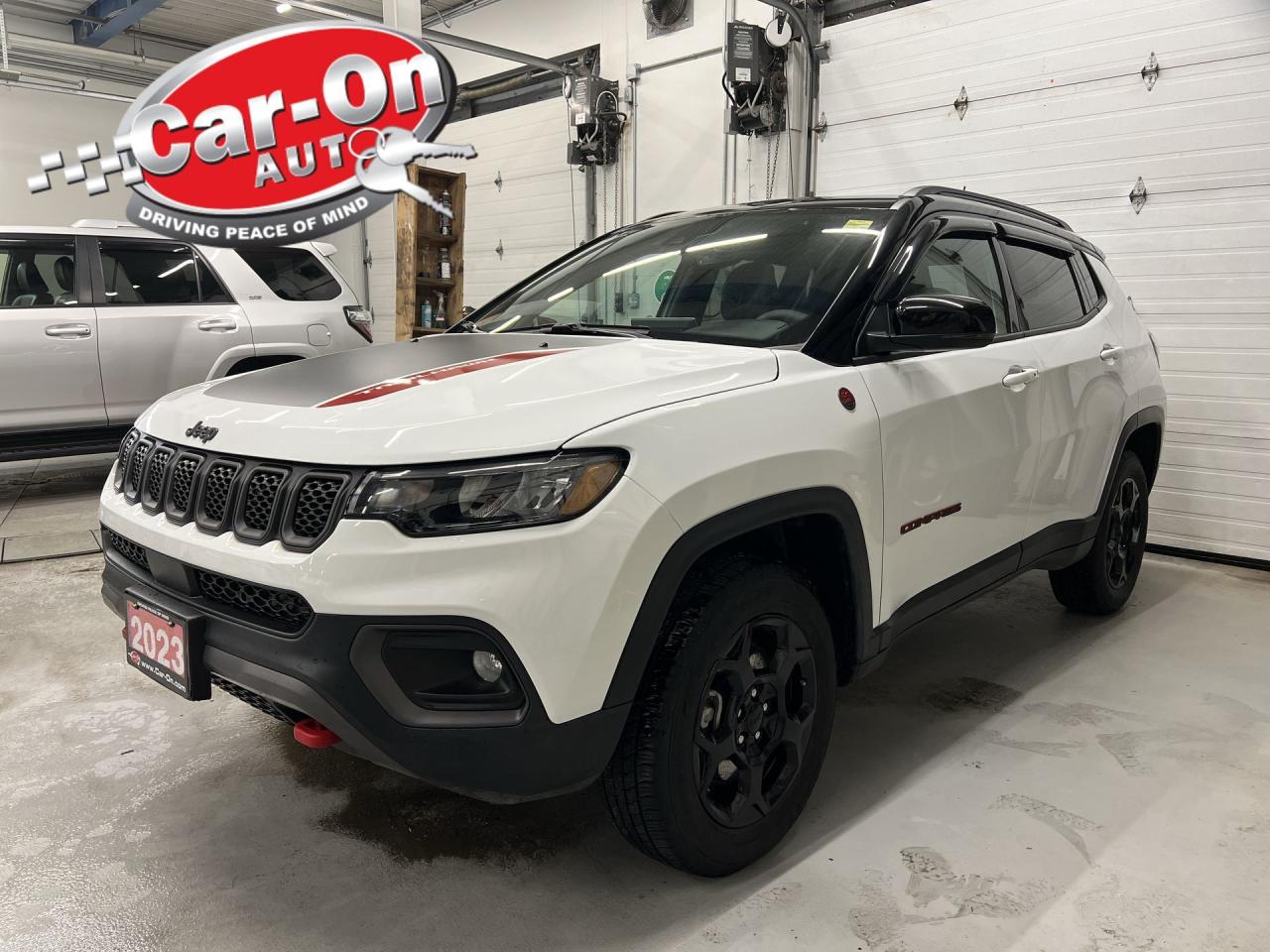 Used 2023 Jeep Compass TRAILHAWK 4x4 | PANO ROOF | LEATHER | REMOTE START for sale in Ottawa, ON