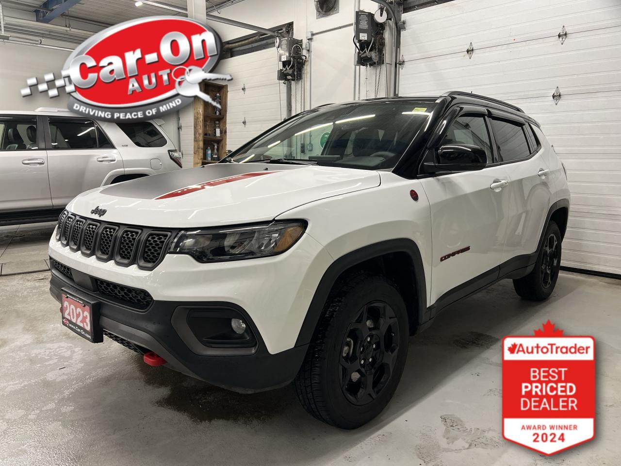 Used 2023 Jeep Compass TRAILHAWK 4x4 | PANO ROOF | LEATHER | REMOTE START for sale in Ottawa, ON