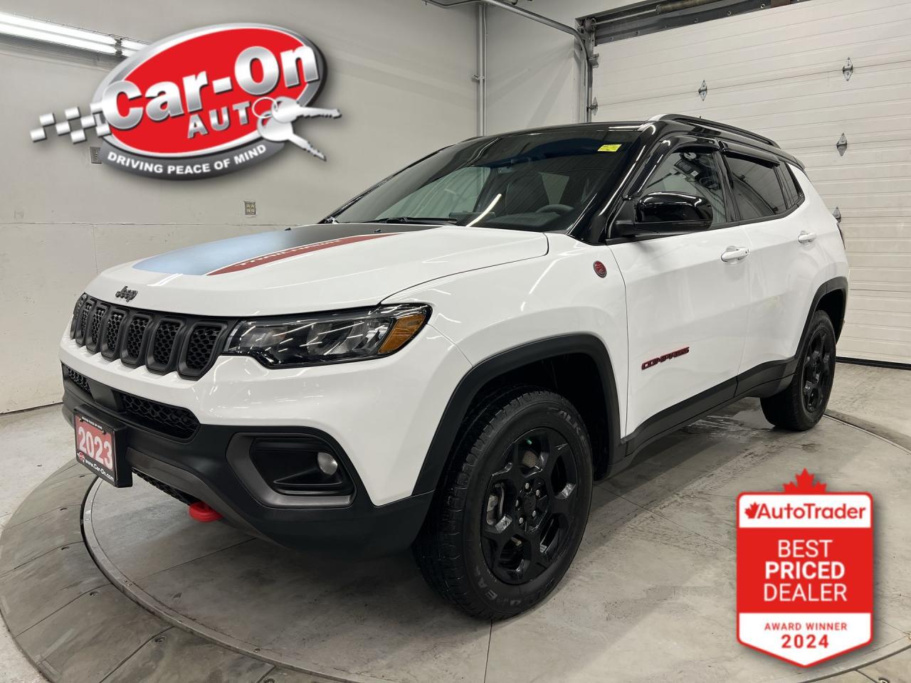 Used 2023 Jeep Compass TRAILHAWK 4x4 | PANO ROOF | LEATHER | REMOTE START for sale in Ottawa, ON