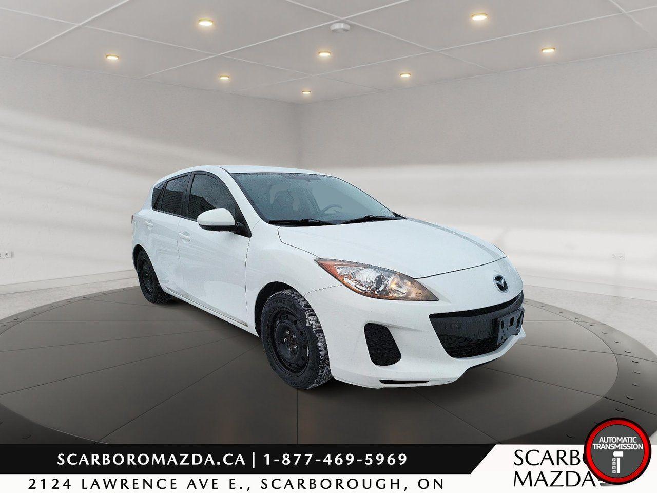 Used 2012 Mazda MAZDA3 AUTO|HATCHBACK|WINTER TIRES|CLEAN CARFAX for sale in Scarborough, ON