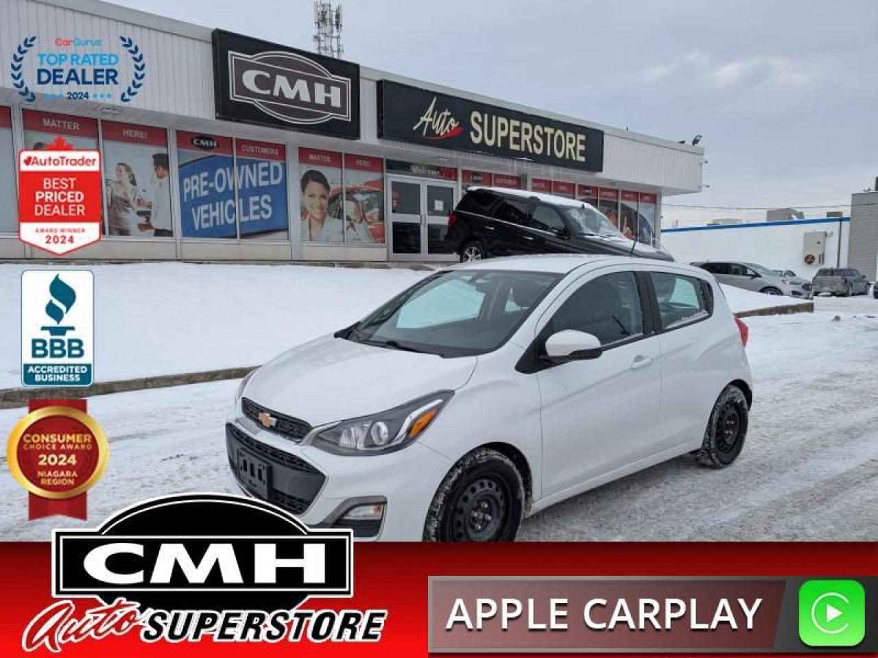 Used 2021 Chevrolet Spark LT  CAM APPLE-CP 15-AL for sale in St. Catharines, ON