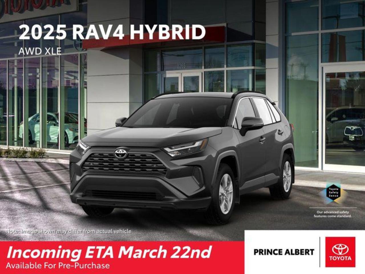 New 2025 Toyota RAV4 HYBRID XLE AWD for sale in Prince Albert, SK