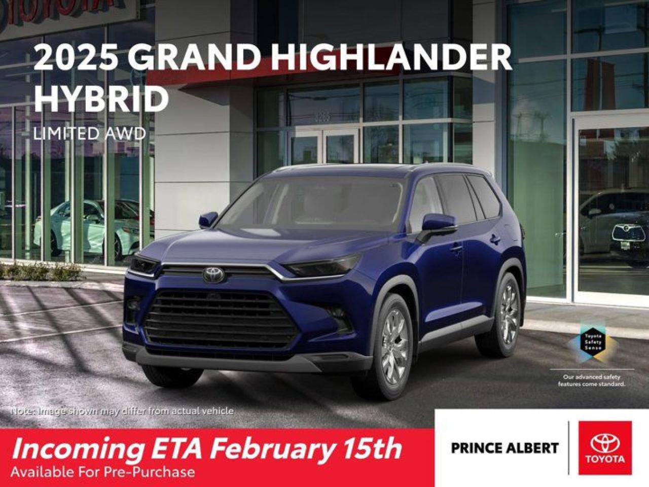 New 2025 Toyota Grand Highlander Hybrid Limited AWD for sale in Prince Albert, SK