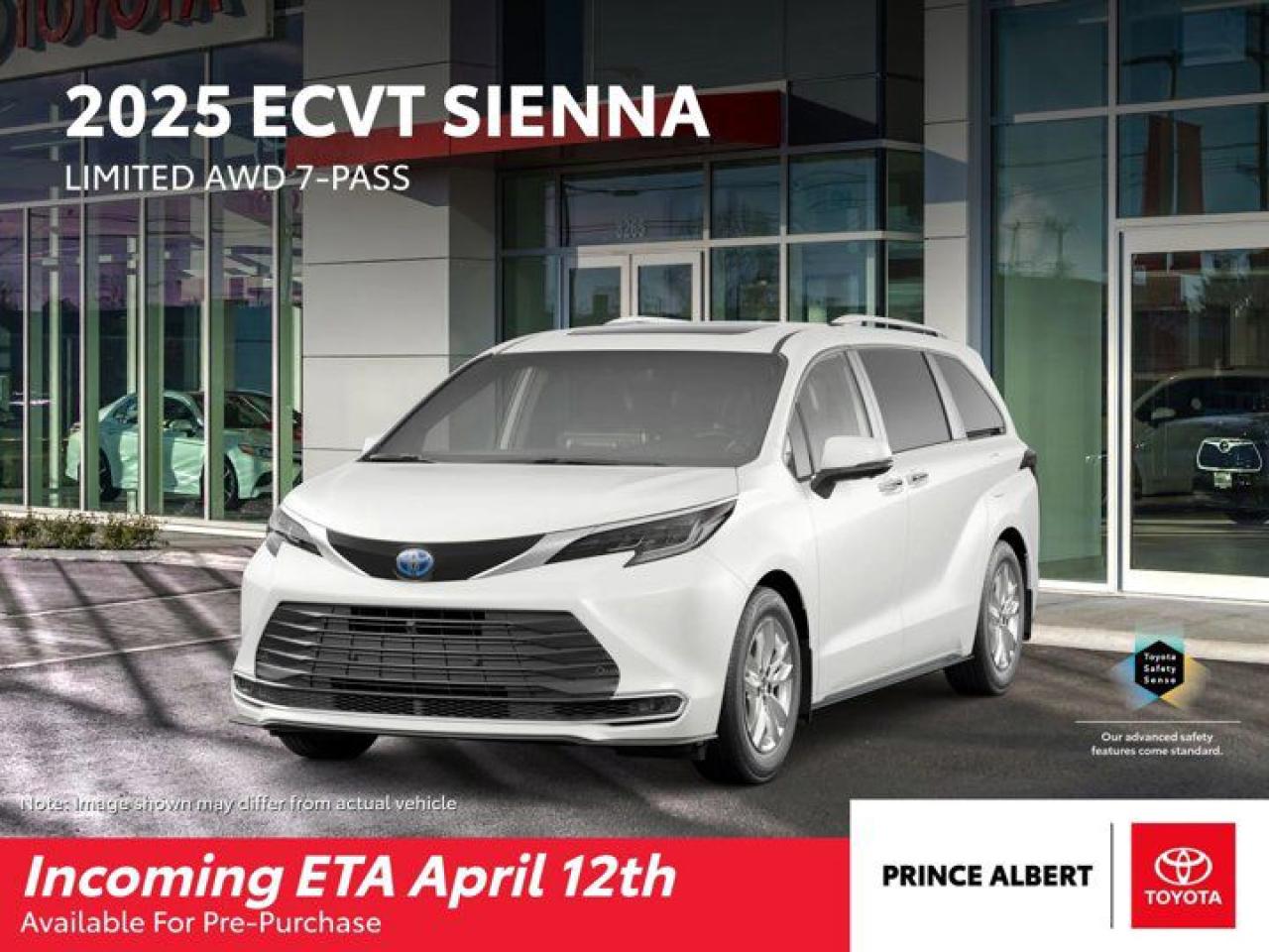 New 2025 Toyota Sienna LIMITED for sale in Prince Albert, SK