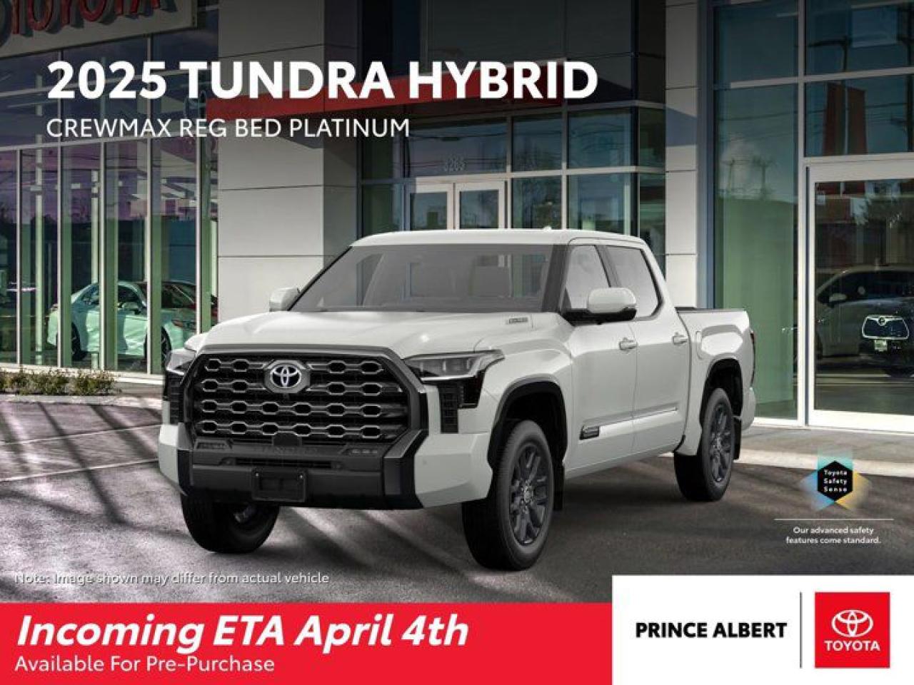 New 2025 Toyota Tundra Platinum Hybrid for sale in Prince Albert, SK