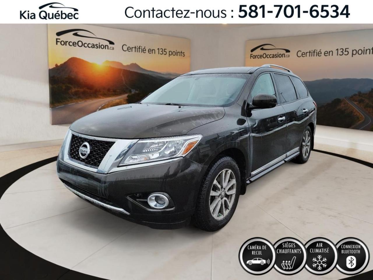 Used 2015 Nissan Pathfinder SL *AWD *TOIT *CUIR *GPS *A/C *BIZONE *CRUISE for sale in Québec, QC