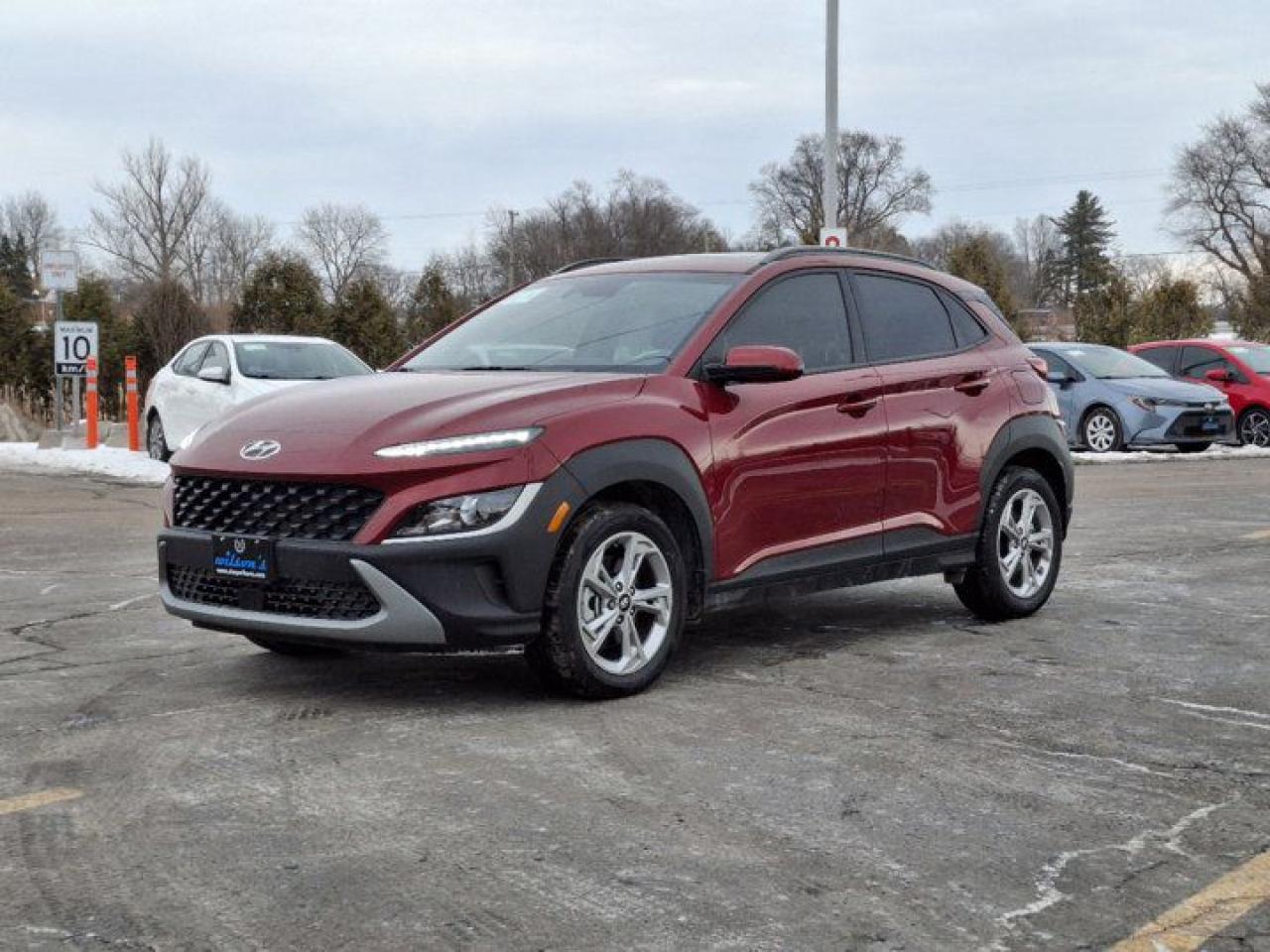 Used 2023 Hyundai KONA Preferred Sun & Leather | Sunroof | Heated Steering + Seats | BSM | CarPlay + Android | Rear Camera for sale in Guelph, ON