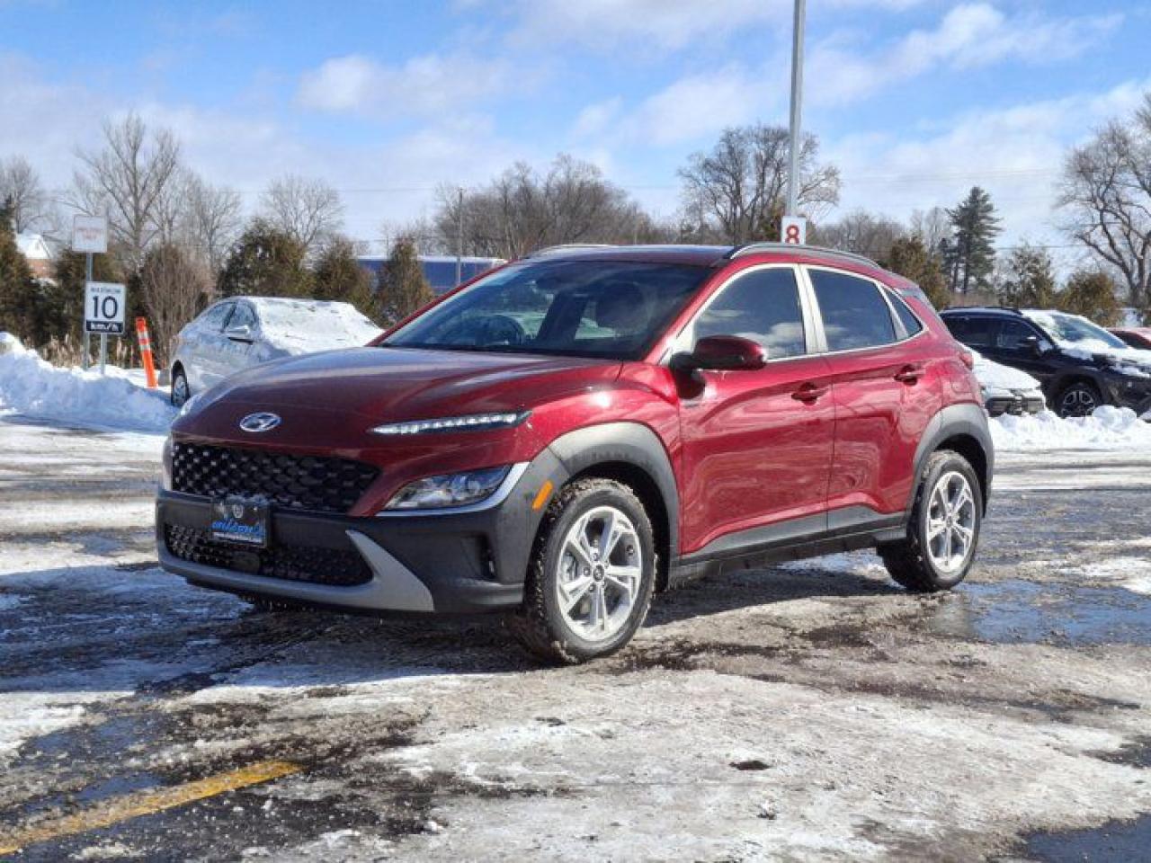 Used 2023 Hyundai KONA Preferred Sun & Leather | Sunroof | Heated Steering + Seats | BSM | CarPlay + Android | Rear Camera for sale in Guelph, ON