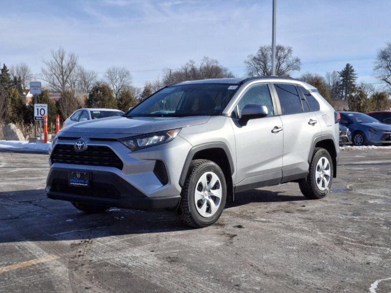 Come see this certified 2021 Toyota RAV4 LE AWD | Heated Seats | Radar Cruise | CarPlay + Android | Rear Camera | Bluetooth | and more!. Its Automatic transmission and 2.5 L engine will keep you going. This Toyota RAV4 features the following options: Reverse Camera, Air Conditioning, Bluetooth, Heated Seats, Tilt Steering Wheel, Steering Radio Controls, Power Windows, Power Locks, Traction Control, and Power Mirrors. Stop by and visit us at Mark Wilsons Better Used Cars, 5055 Whitelaw Road, Guelph, ON N1H 6J4.60+ years of World Class Service!450+ Live Market Priced VEHICLES! ONE MASSIVE LOCATION!Free Local Delivery Available!FINANCING! - Better than bank rates! 6 Months No Payments available on approved credit OAC. Zero Down Available. We have expert licensed credit specialists to secure the best possible rate for you and keep you on budget ! We are your financing broker, let us do all the leg work on your behalf! Click the RED Apply for Financing button to the right to get started or drop in today!BAD CREDIT APPROVED HERE! - You dont need perfect credit to get a vehicle loan at Mark Wilsons Better Used Cars! We have a dedicated licensed team of credit rebuilding experts on hand to help you get the car of your dreams!WE LOVE TRADE-INS! - Top dollar trade-in values!SELL us your car even if you dont buy ours! HISTORY: Free Carfax report included.Certification included! No shady fees for safety!EXTENDED WARRANTY: Available30 DAY WARRANTY INCLUDED: 30 Days, or 3,000 km (mechanical items only). No Claim Limit (abuse not covered)5 Day Exchange Privilege! *(Some conditions apply)CASH PRICES SHOWN: Excluding HST and Licensing Fees.2019 - 2024 vehicles may be daily rentals. Please inquire with your Salesperson.We have made every reasonable attempt to ensure options are correct but please verify with your sales professional