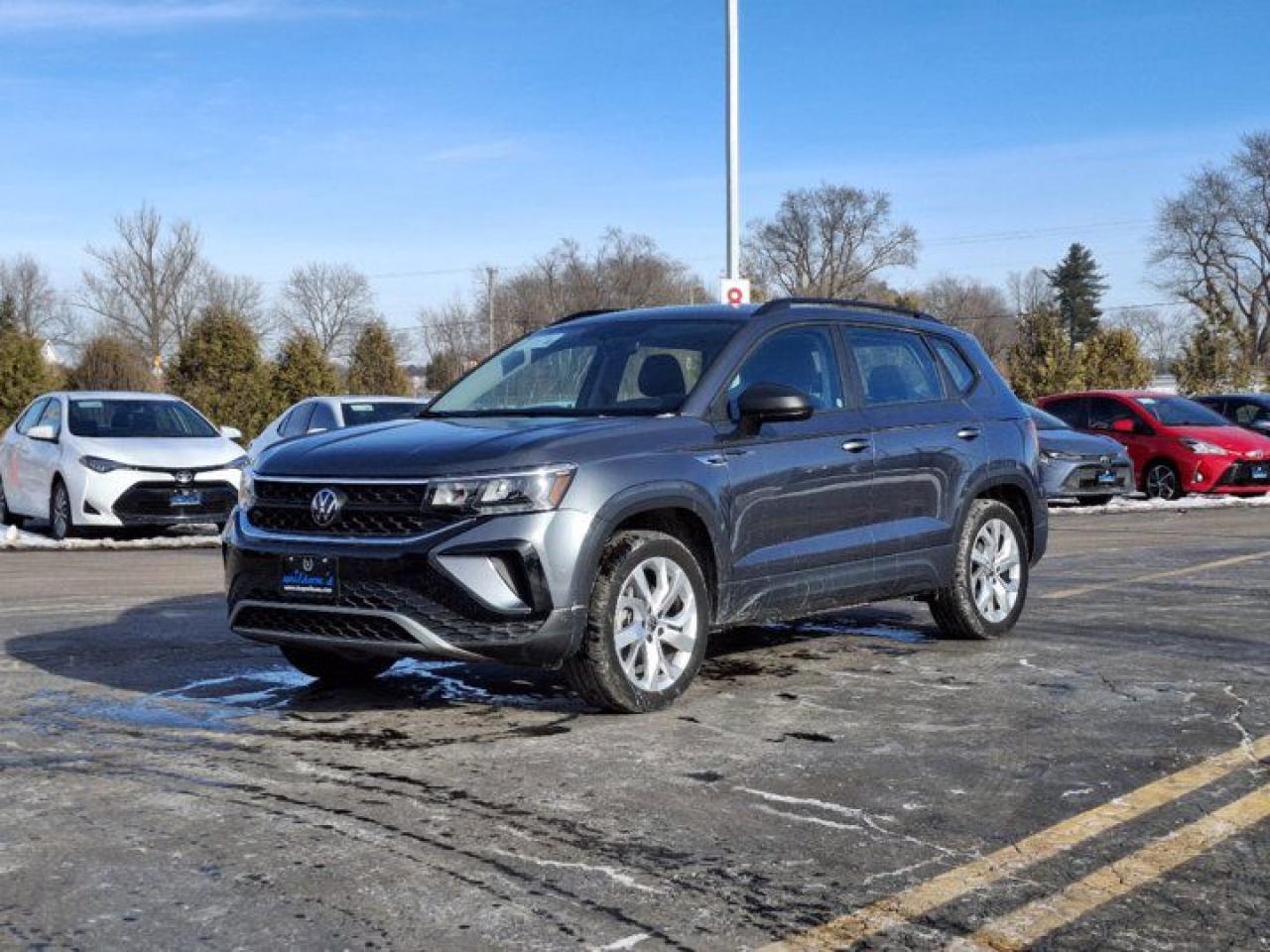 Used 2023 Volkswagen Taos Trendline AWD | Heated Seats | CarPlay + Android | Rear Camera | Bluetooth | Alloy Wheels and more! for sale in Guelph, ON