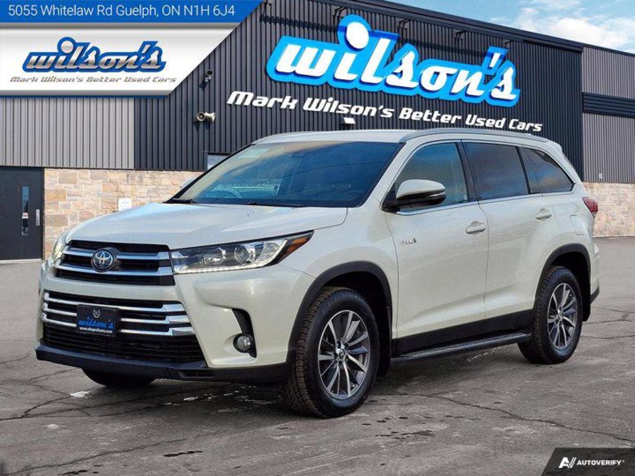 Used 2019 Toyota Highlander Hybrid XLE AWD | Leather | Sunroof | Nav | 3rd Row | Heated Steering | New Tires | for sale in Guelph, ON