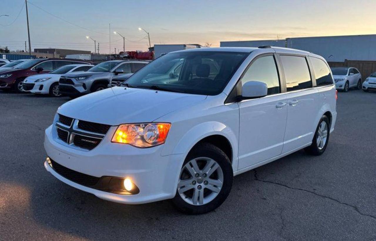 Used 2019 Dodge Grand Caravan Crew | Leather | DVD | Nav | Tow Pkg | Heated Steering + Seats | Power Sliding Doors + Hatch for sale in Guelph, ON