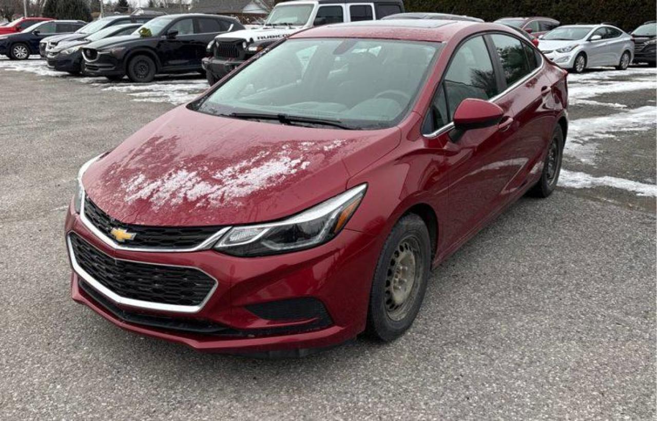 Used 2018 Chevrolet Cruze LT | Sunroof | Heated Seats | Remote Start | Backup Cam | Bluetooth | AC | Alloy Wheels and More! for sale in Guelph, ON