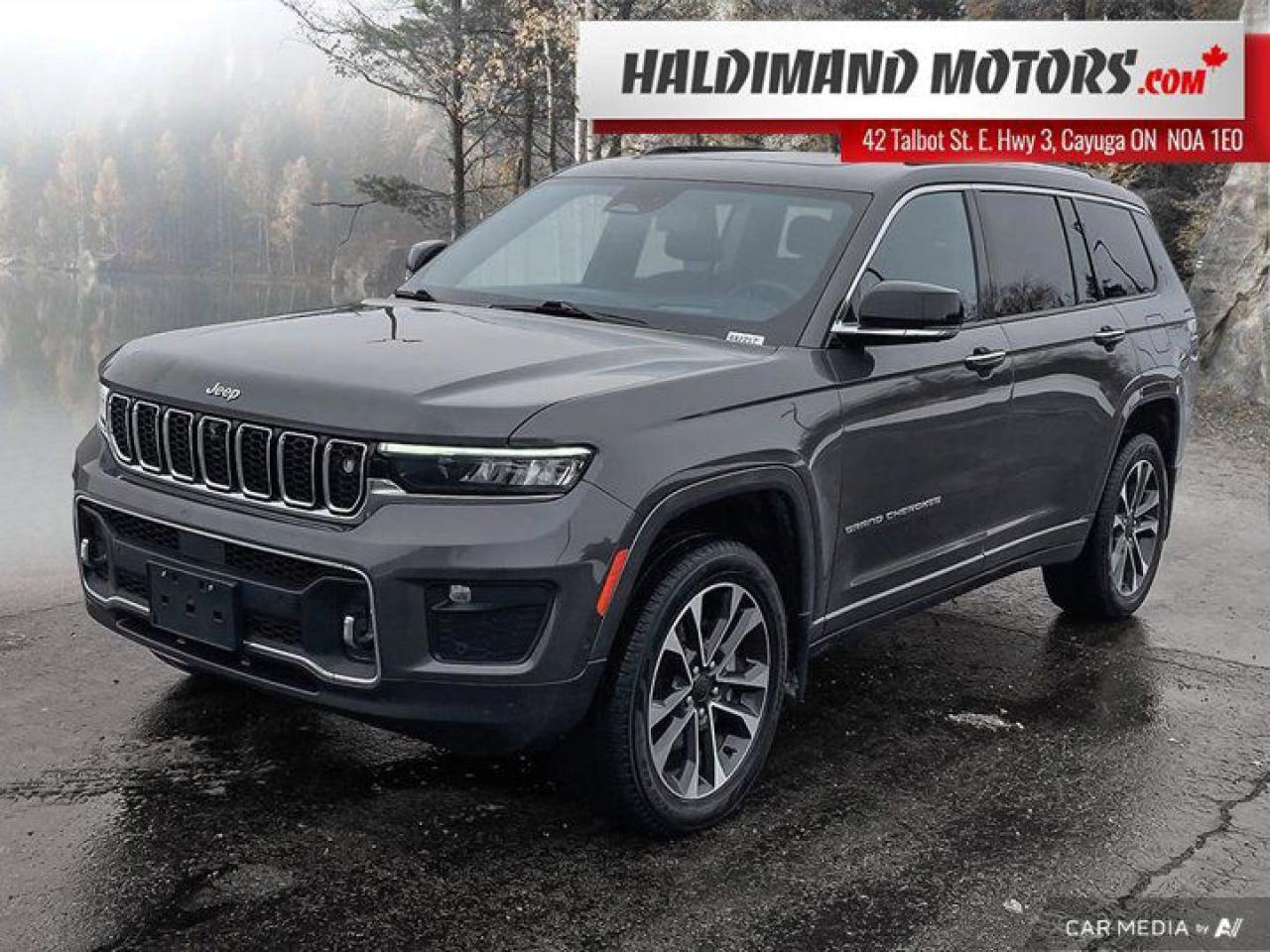 Used 2022 Jeep Grand Cherokee L Overland for sale in Cayuga, ON