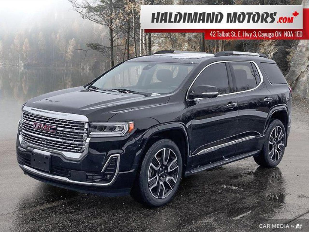 Used 2020 GMC Acadia Denali for sale in Cayuga, ON