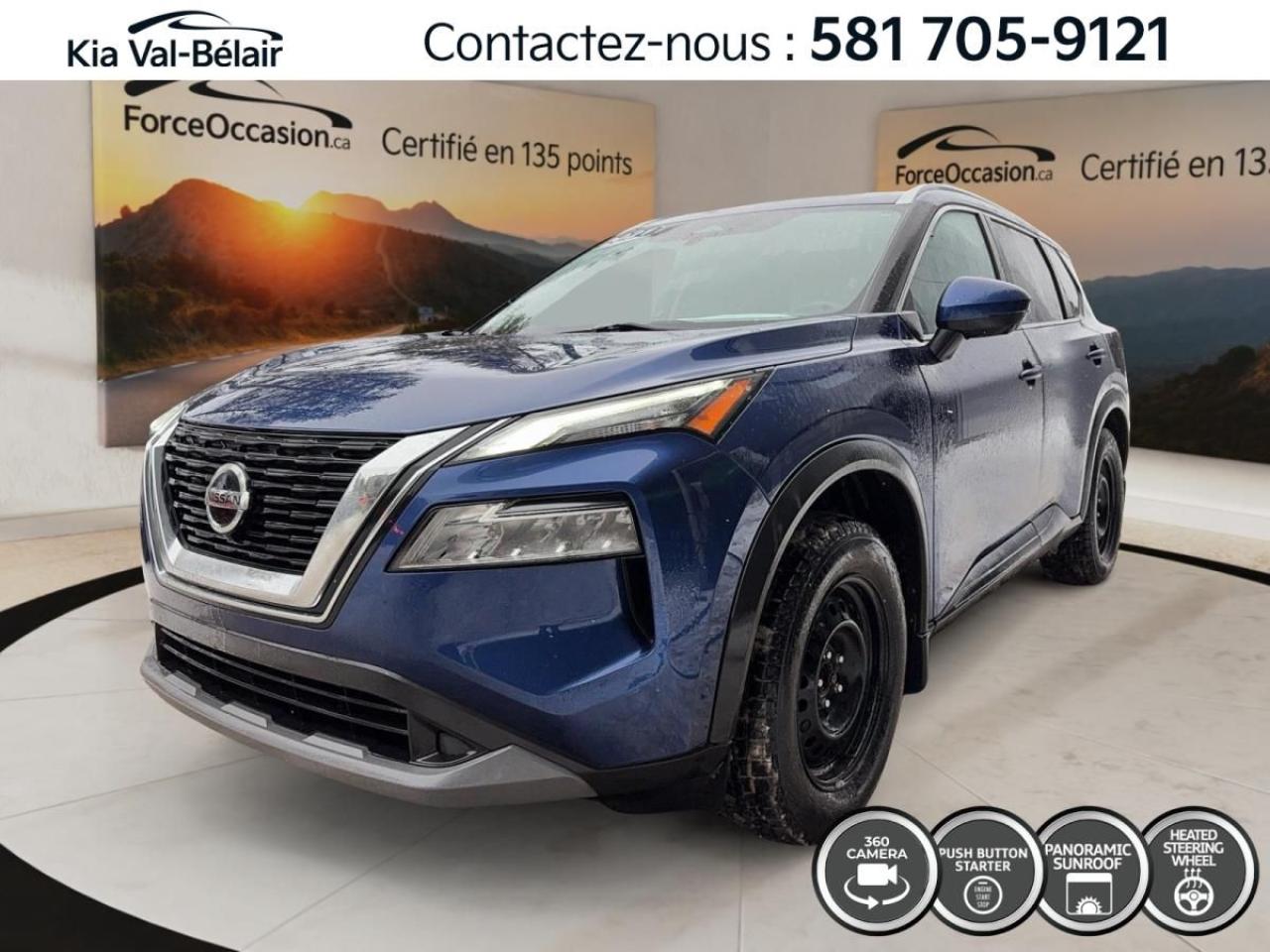 Used 2021 Nissan Rogue SV *TOIT PANO *CAMÉRA *BI-ZONE *SIÈGES CHAUFFANTS for sale in Québec, QC