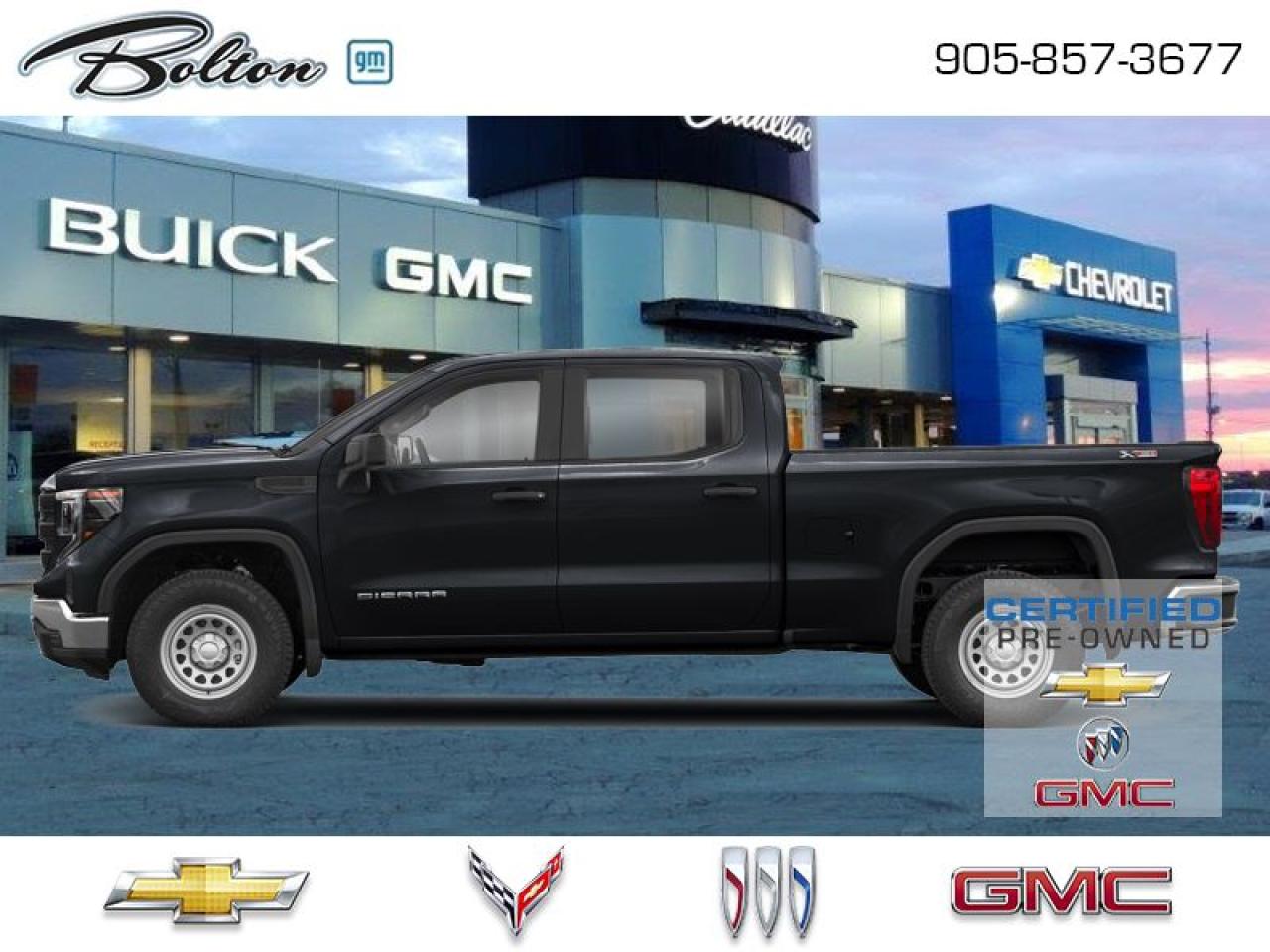 Used 2023 GMC Sierra 1500 AT4 CERTIFIED PRE-OWNED - FINANCE @ 4.99% for sale in Bolton, ON