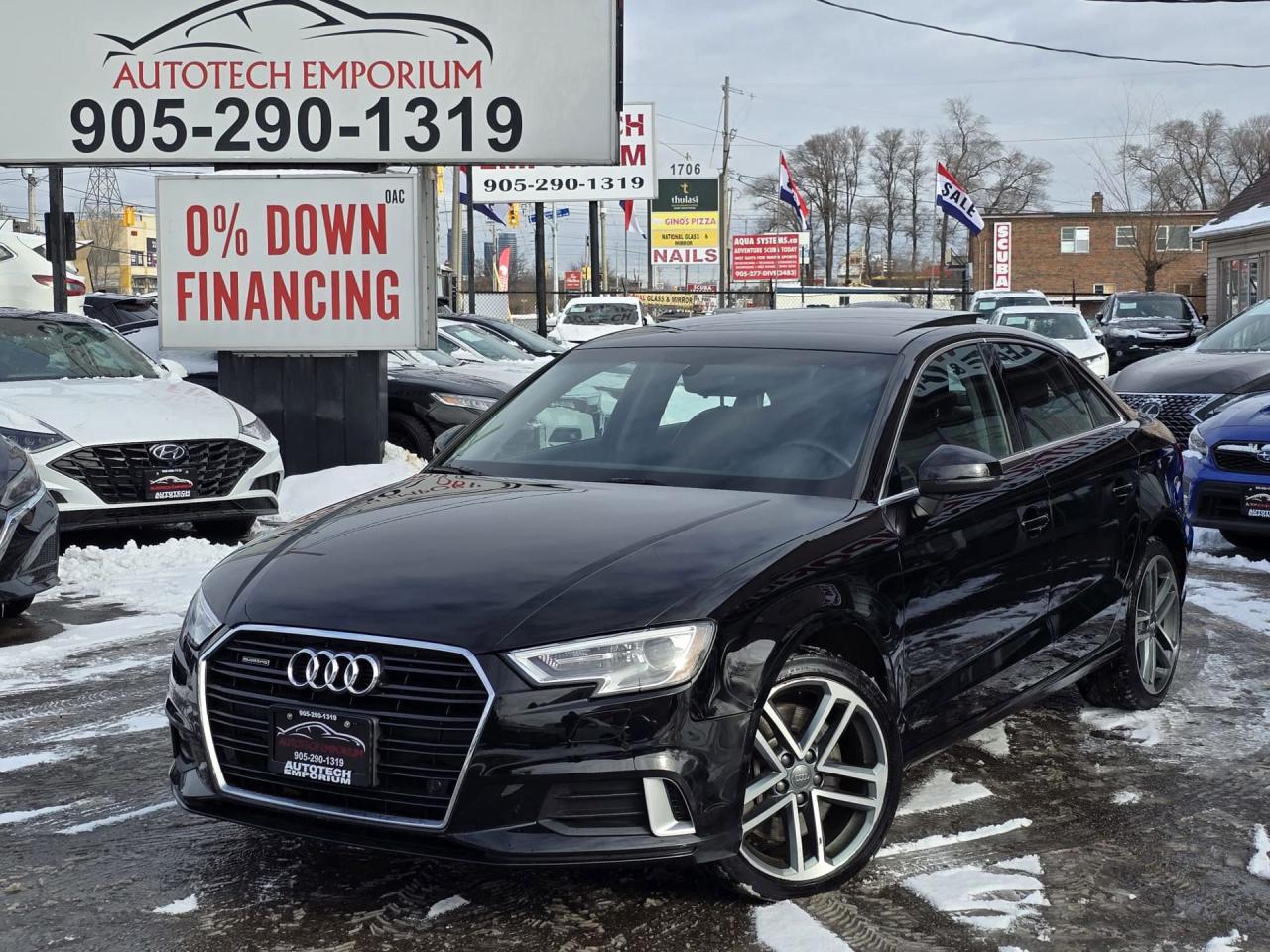 Used 2020 Audi A3 Komfort 45 TFSI Quattro / Heated Seats / Sunroof / Leather for sale in Mississauga, ON