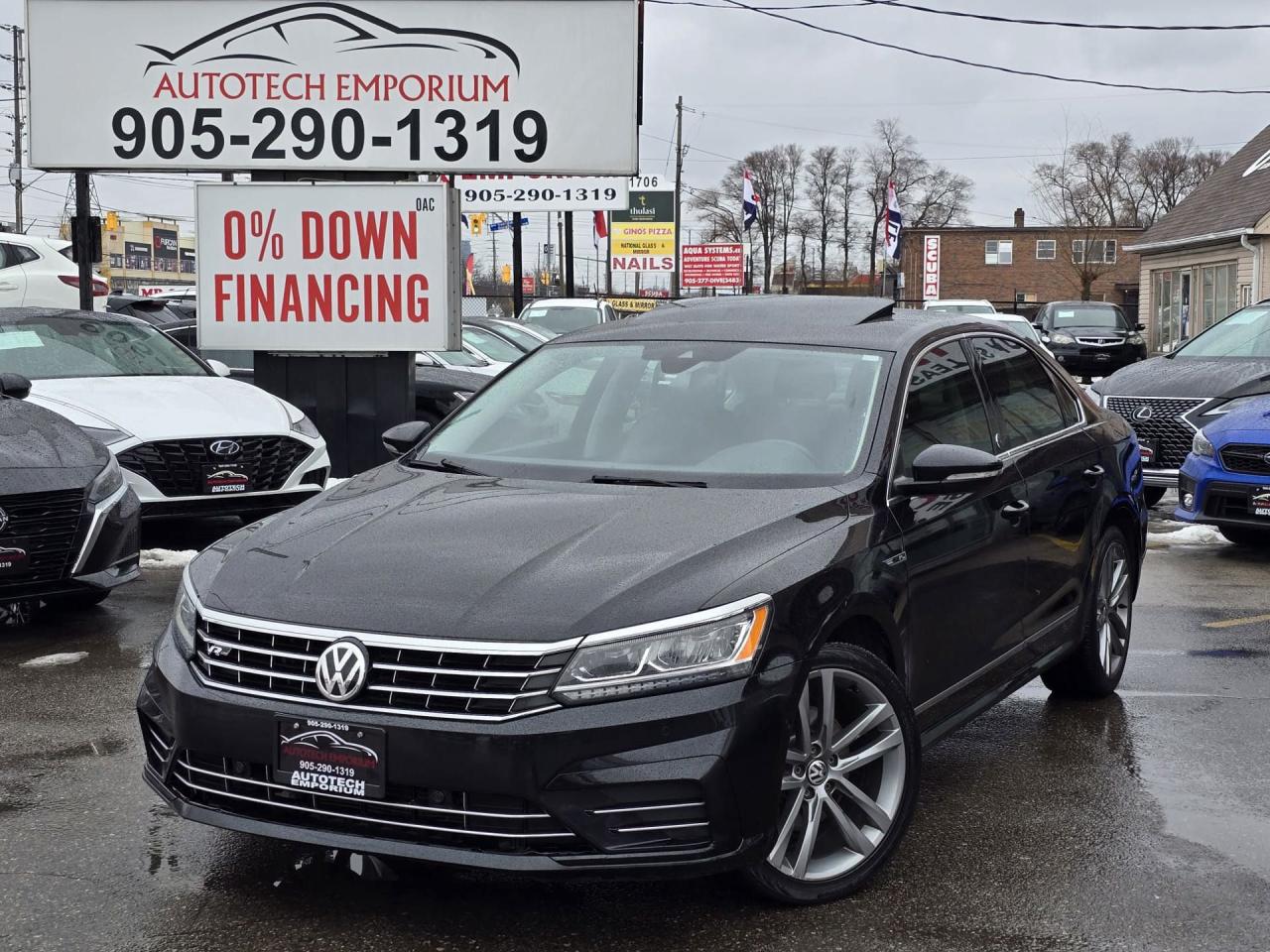 Used 2019 Volkswagen Passat Wolfsburg Edition / Leather / Sunroof / Push Start for sale in Mississauga, ON