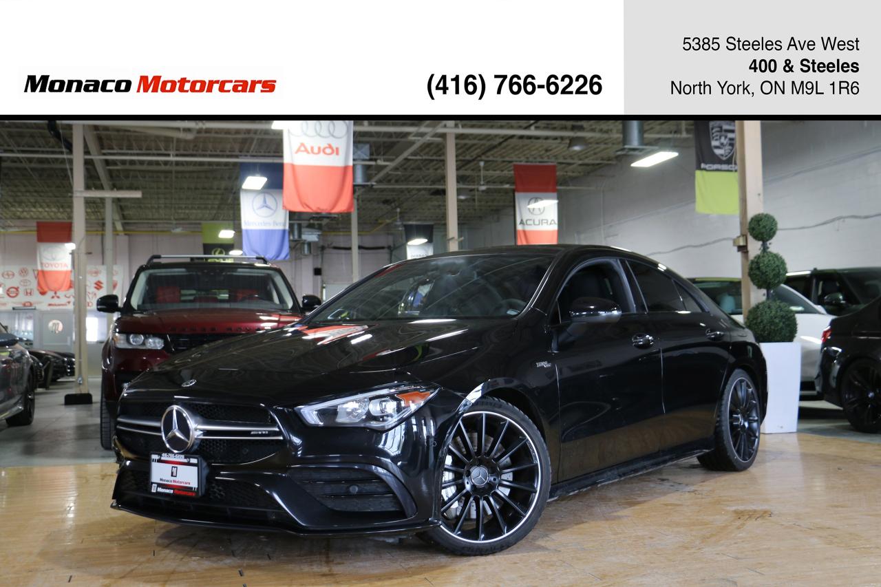 Used 2021 Mercedes-Benz CLA-Class CLA35 AMG - TRACK PACE|DRIVERS PACKAGE|BURMESTER for sale in North York, ON