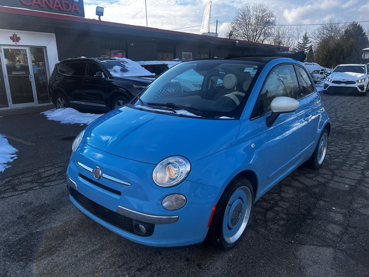 Used 2015 Fiat 500c LOUNGE / MANUAL / HTD SEATS / ALLOY WHEELS for sale in Cambridge, ON