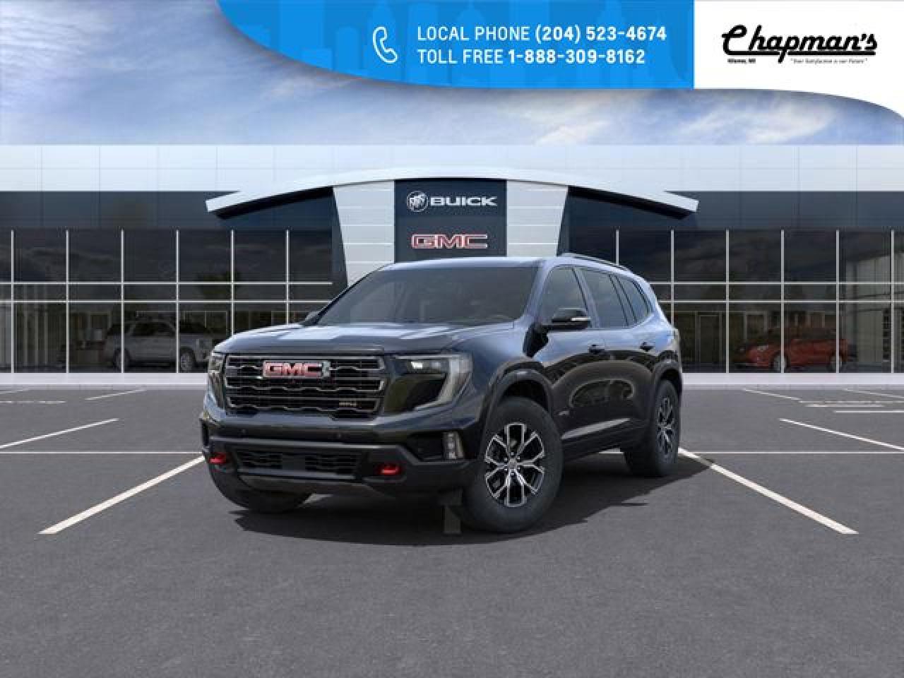 New 2025 GMC Acadia AT4 Just Arrived! Details Coming Soon for sale in Killarney, MB