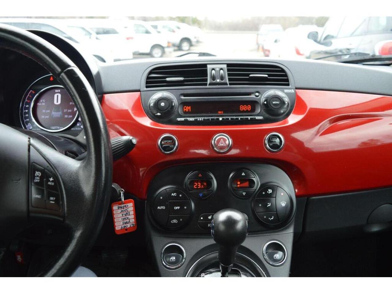 Used 2015 Fiat 500c Convertible  Lounge for sale in Richmond Hill, ON