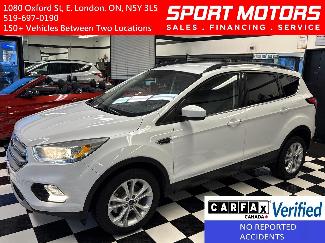 2017 Ford Escape SE+ApplePlay+Camera+New Brakes+CLEAN CARFAX - Photo #1