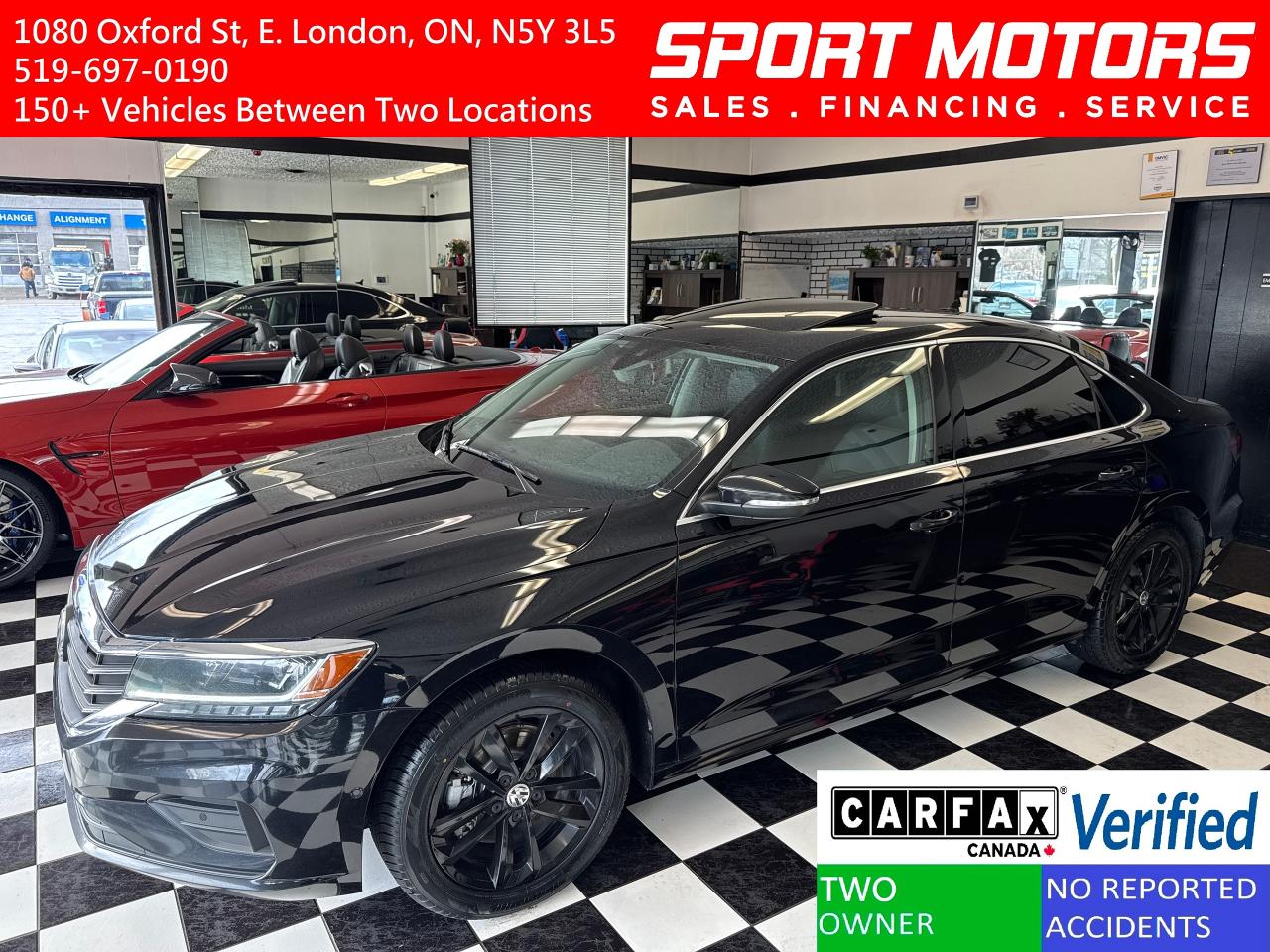 2020 Volkswagen Passat Highline+Adaptive Cruise+Blind Spot+CLEAN CARFAX