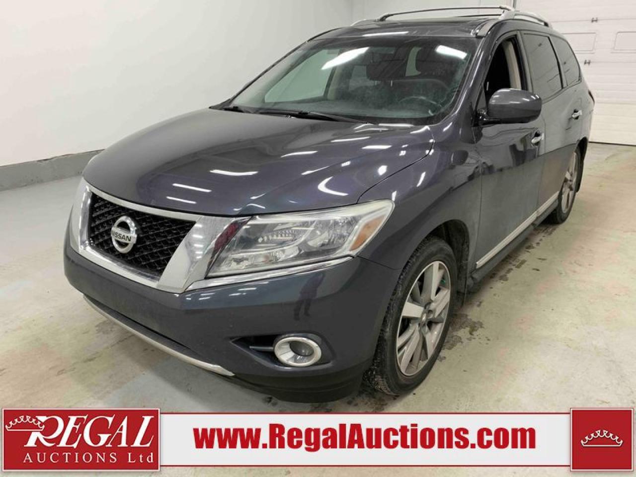 Used 2014 Nissan Pathfinder Platinum for sale in Calgary, AB