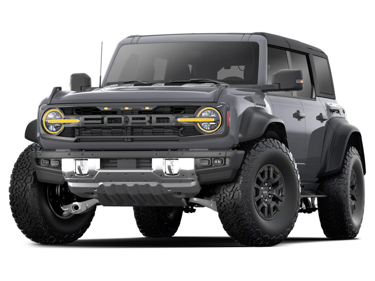 New 2025 Ford Bronco Raptor Factory Order - Arriving Soon - 374A | AWD | Hard Top | Raptor Black Appearance for sale in Winnipeg, MB